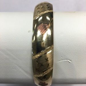 NEW 14K Gold Bangle Bracelet